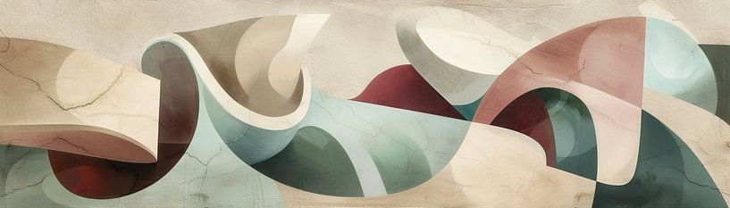 Modern Abstract | Modern Abstract von Blickfänger Gemälde