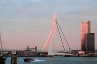 Zonsondergang in Rotterdam van Joran Huisman thumbnail