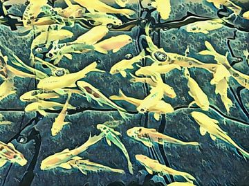 Hommage an Hokusai von Dorothy Berry-Lound