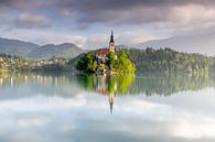 Église de l'Assomption de Marie au lac de Bled, Slovénie par Gijs Rijsdijk Aperçu