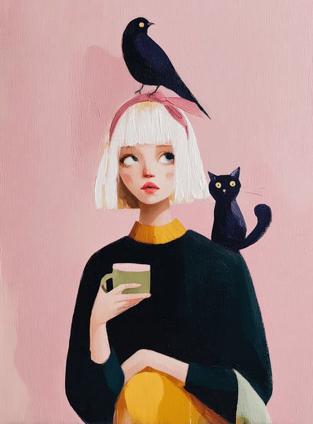 Coffee with friends by Atelier Pink Blossom