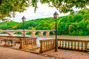 Rivier de Dordogne, Frankrijk van Fotografie Arthur van Leeuwen