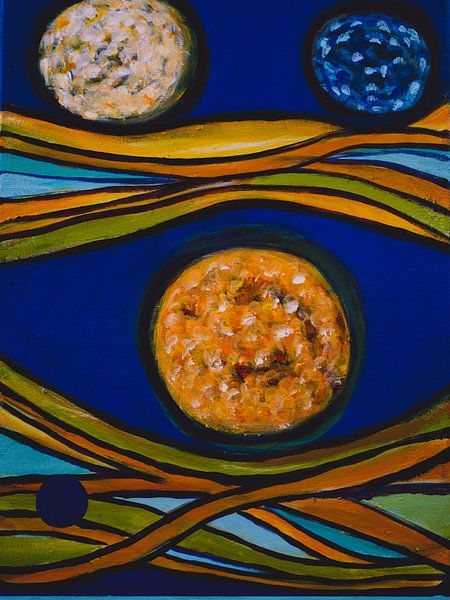 Le point bleu 7 par Henk Steins
