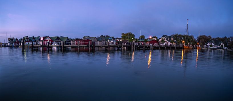 Port of Althagen (Darß) in the morning by Leinemeister