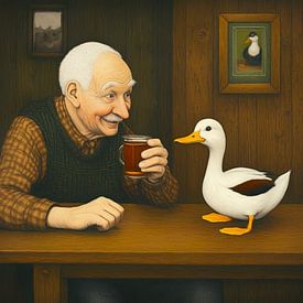 Unusual visitor by Jutta Maria Pusl