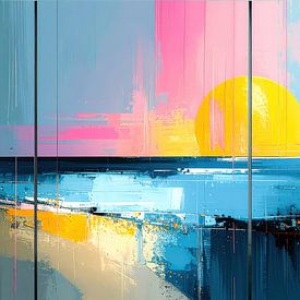 Strand en zee DigGem-01 van Rautenberg Digital Art Maritim