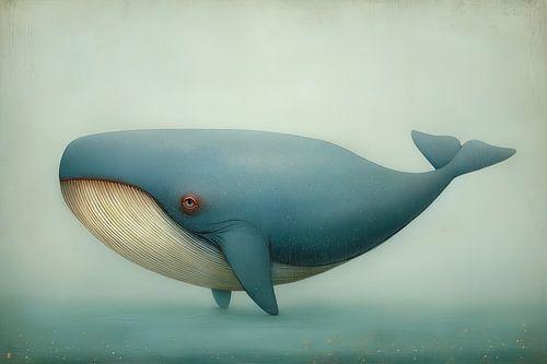 Majestueuze Blauwe Walvis