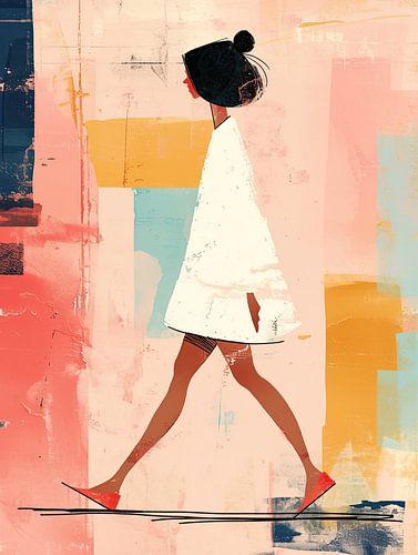 Abstraktes modernes Kunstwerk