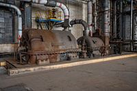 Verlaten Kracht: Stoomturbine in Duistere Glorie