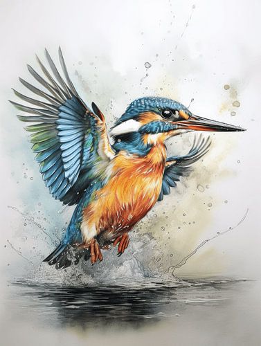 La magie numérique du martin-pêcheur