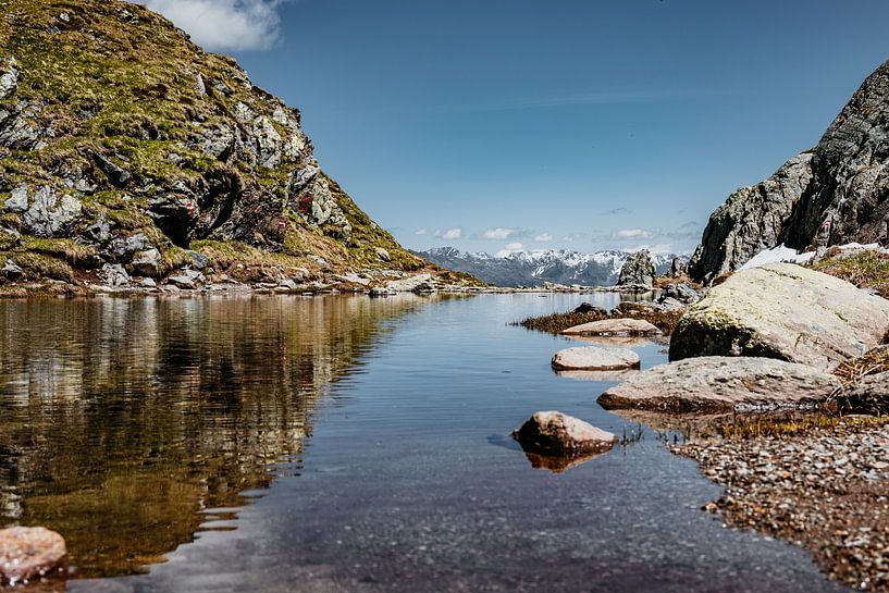 Das Skigebiet von Serfaus im Sommer von Lieke Dekkers