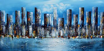 Skyline von Gena Theheartofart