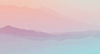 Abstract Painting with Soft Pastel Gradients