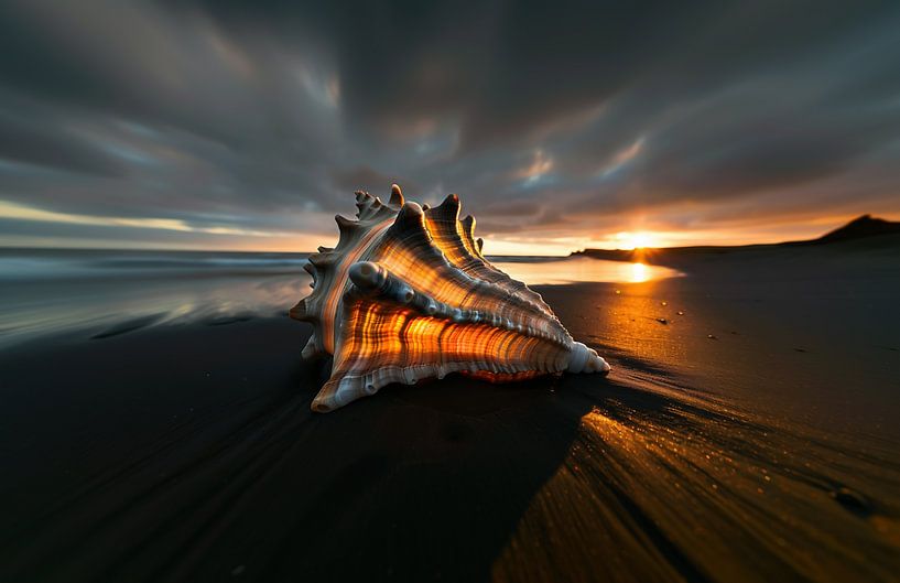 Zeeschelp: Gouden uur van fernlichtsicht