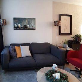 Photo de nos clients: Nature morte Oiseau par Caprices d'Art, sur toile