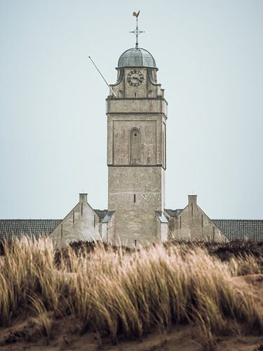Old church in Katwijk by Dirk van Egmond