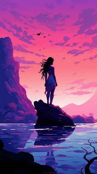 Serene Strokes by Art Lovers