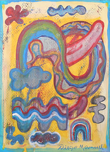 Clouds, rainbows, and tongues
