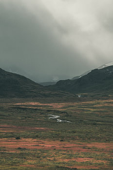 Hochlandtal in Jotunheimen
