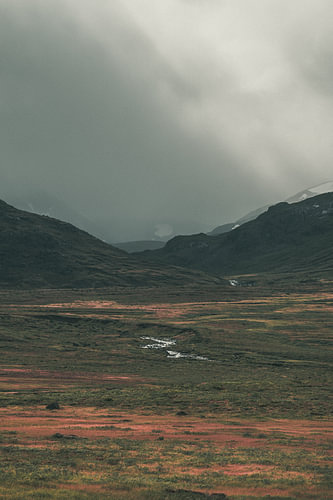 Highland valley in Jotunheimen