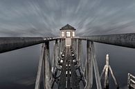Der Leuchtturm bei Oostmahorn in Friesland von Dennisart Fotografie Miniaturansicht