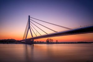 Pont sur le Rhin inférieur à Wesel