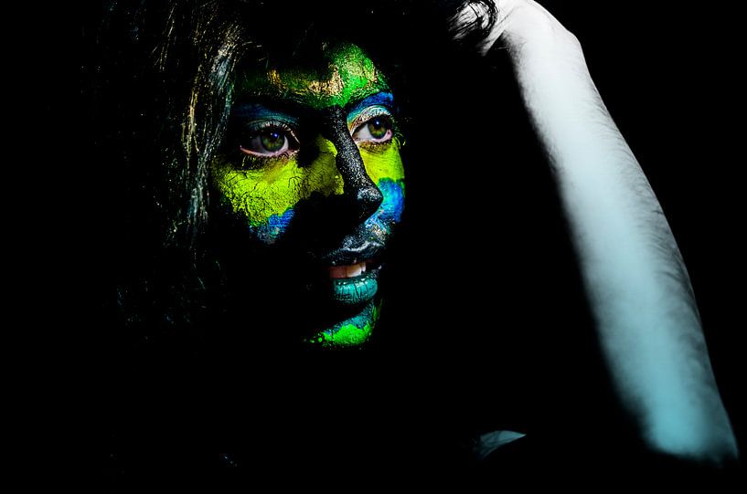 Artfully painted person by Atelier Liesjes