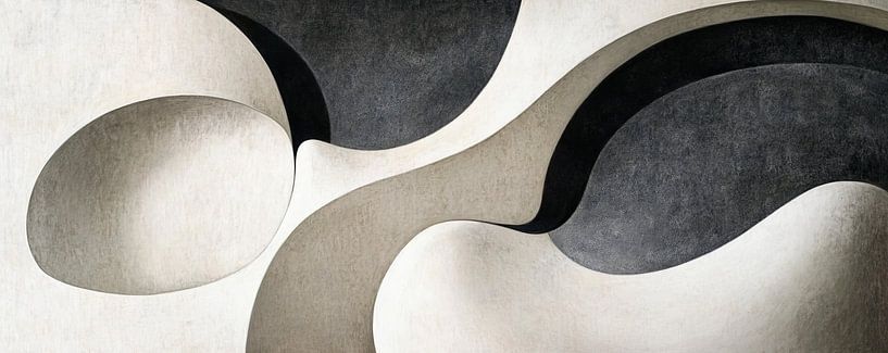 Organic Texture | Beige Shapes by Modern Collection