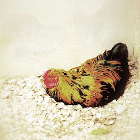 Chick in the corner van SophArtNow