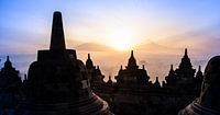 magischer Sonnenaufgang im Tempel von Lex Scholten Miniaturansicht