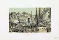 Carel Christiaan Antony Last, Grote Markt nach der Enthüllung des Standbilds von Laurens Coster, 185 von Atelier Liesjes Miniaturansicht