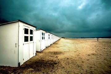 Strandhuisjes Texel van Simone Karis