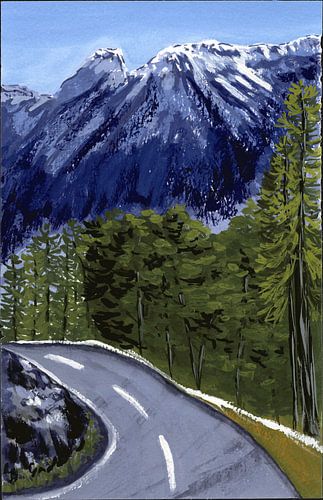 Winding Mountain Road