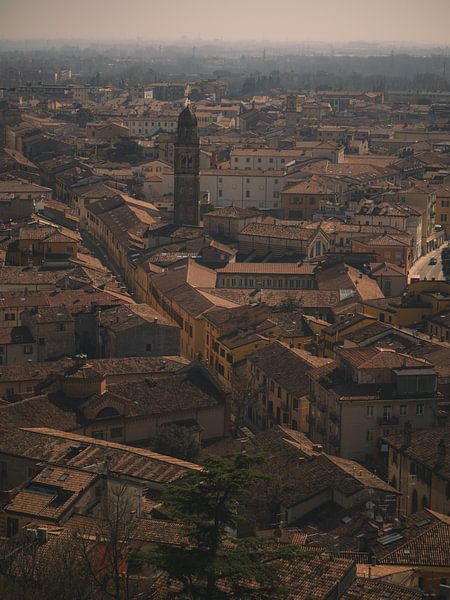 Ein nebliger Tag in Verona, Italien von Lizet Wesselman