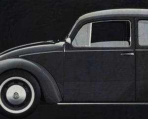Volkswagen Käfer Limousine 1972 Seite S/W