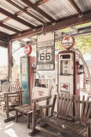 Oud Tankstation - Route 66 Arizona