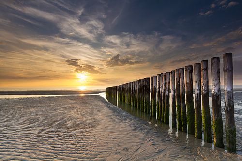 Coucher de soleil à Haamstede (2)