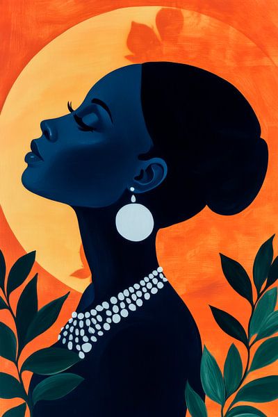 Harmonie in silhouttiertem Licht von Poster Art Shop