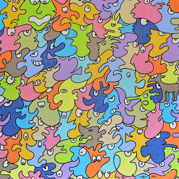 Soft Chaos von Art By Coolen