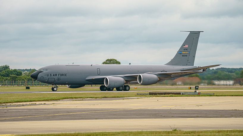 U.S. Air Force Boeing KC-135R Stratotanker. by Jaap van den Berg