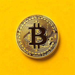 Bitcoin-Logo von PixelPrestige