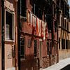 Drogende was in de straten van Venetië, Italië van Anneloes van Acht