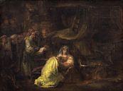 Die Beschneidung, Rembrandt von Rembrandt van Rijn Miniaturansicht