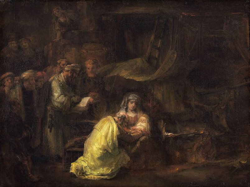 Die Beschneidung, Rembrandt von Rembrandt van Rijn
