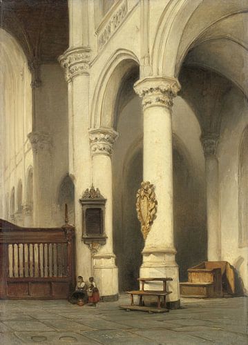 Kerkinterieur, Johannes Bosboom