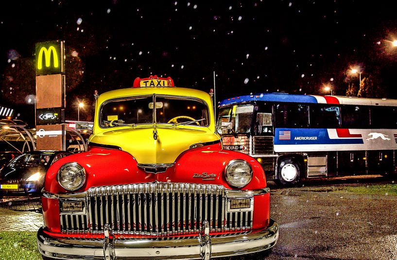 Yellow Cab, Taxi, DeSoto Chrysler van Hans Levendig (lev&dig fotografie)