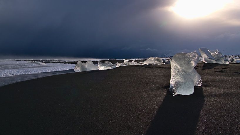 Diamond Beach in der Wintersonne von Timon Schneider