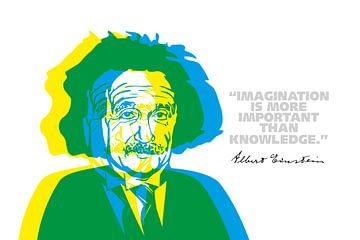 Albert Einstein Quote by Harry Hadders
