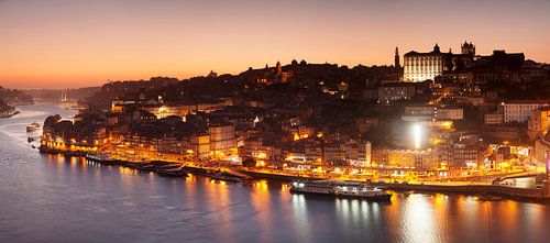 Porto at sunset, Portugal