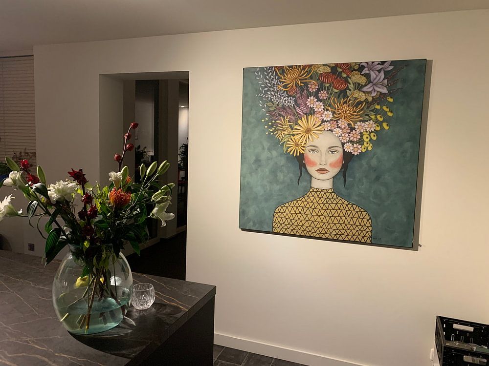 Flowers on my mind  by Kris Stuurop 
